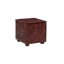 Tawny Leather Ottoman - Linon -Homcom Crosley Shop GUEST 5a02ca94 bec8 47b5 b8e3 7f3d8fd2e2a4