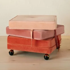 Marin Stackable Pouf With Casters - Opalhouse™ Designed With Jungalow™ -Homcom Crosley Shop GUEST 5b1e48d3 e783 4991 9407 d41d430d95f6