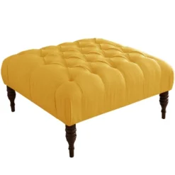 Custom Upholstered Tufted Square Ottoman - Skyline Furniture -Homcom Crosley Shop GUEST 5b76d641 8cd1 49fe bca5 49aa966ec28d