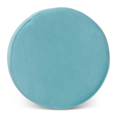 Thurman Velvet Metal Ottoman - Baxton Studio 5 Thurman Velvet Metal Ottoman - Baxton Studio - Image 3