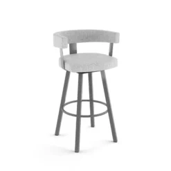 Parker Swivel Barstool - Amisco -Homcom Crosley Shop GUEST 5d029312 c6e5 45bd a107 ff5b8ec72662