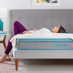 Linenspa Essentials 8" Spring & Memory Foam Hybrid Mattress -Homcom Crosley Shop GUEST 5d1fce85 17ee 4242 a185 313bac8e1656