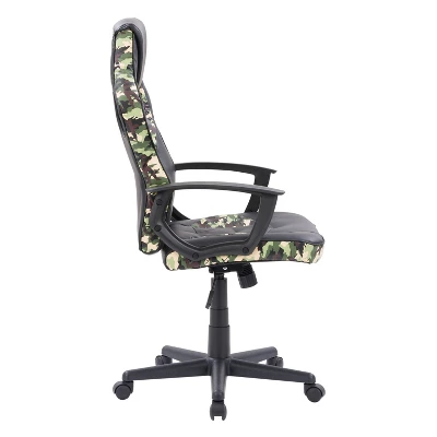 Mad Dog Gaming Chair Black And Camo - CorLiving 6 Mad Dog Gaming Chair Black And Camo - CorLiving - Image 4