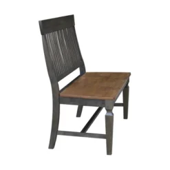 Vista Slatback Bench Hickory Brown - International Concepts -Homcom Crosley Shop GUEST 5de9d338 4392 4e85 8b09 d8b8983df10d
