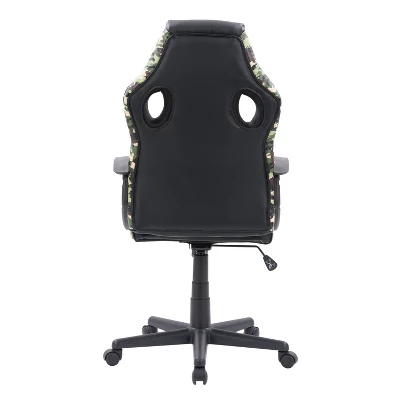 Mad Dog Gaming Chair Black And Camo - CorLiving 7 Mad Dog Gaming Chair Black And Camo - CorLiving - Image 5