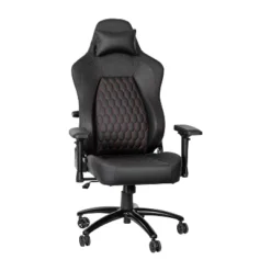 BlackArc High Back Adjustable Gaming Chair With 4D Armrests, Head Pillow And Adjustable Lumbar Support -Homcom Crosley Shop GUEST 5e07e901 1ac5 4738 bfcc 1f3e95c96587