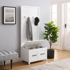 Kayce Hall Tree White - Crosley -Homcom Crosley Shop GUEST 5ee69d97 433a 4dac a47e 28e8a8e1eb49