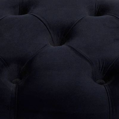 Glam Velvet Oval Bench - Olivia & May 6 Glam Velvet Oval Bench - Olivia & May - Image 4