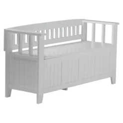 Normandy Solid Wood Entryway Storage Bench - Wyndenhall -Homcom Crosley Shop GUEST 6088cac3 827c 4f8b 98c0 fc95a5c177e7