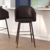 Emma And Oliver Upholstered Bar Height Dining Stool With Wood Frame 1 Emma And Oliver Upholstered Bar Height Dining Stool With Wood Frame -Homcom Crosley Shop GUEST 60e0a0c0 f52c 4d66 a7bb 88515a2052f6
