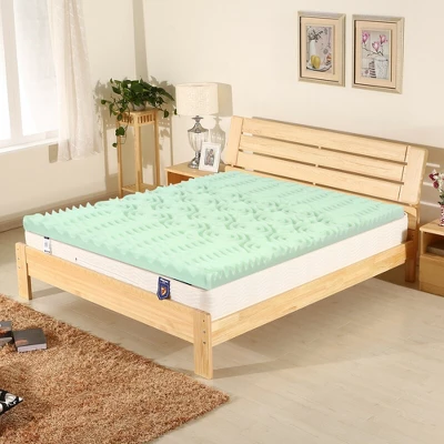 Costway 3 Inch Mattress Topper Cooling Air Foam 5-Zone Pad 4 Costway 3 Inch Mattress Topper Cooling Air Foam 5-Zone Pad - Image 2