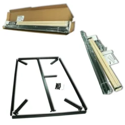 Continental Sleep, 14 Inch Metal Platform Bed Frames With Wood Slat Support / No Box Spring Needed, -Homcom Crosley Shop GUEST 6167294b f4e0 4f59 bf99 61c1bc2047f0