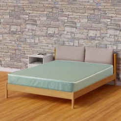 Continental Sleep, 9-Inch Vinyl Medium Tight Top Water Proof Pocket Coil Hybrid Mattress