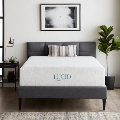 Lucid Comfort Collection SureCool 14" Gel Memory Foam Mattress 5 Lucid Comfort Collection SureCool 14" Gel Memory Foam Mattress - Image 3