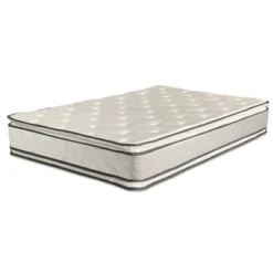 Continental Sleep, 12-Inch Medium Firm Pillow Top Heavier Pocket Coil Spring Hybrid Mattress -Homcom Crosley Shop GUEST 61c338e1 1366 4960 b24c a6ec6e36fc9e