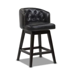 Jennifer Taylor Home Davidson 26" Swivel Low Back Counter Height Bar Stool -Homcom Crosley Shop GUEST 61cdd88a b1b4 4362 80b0 9996e6979f77