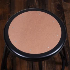 Set Of 2 32"-39" Height Adjustable Heavy Duty Steel Accent Barstools With Backrest Black - Hampden Furnishings -Homcom Crosley Shop GUEST 61f36df9 6bc5 42ae bd5f 3befd104d84b