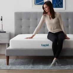 Lucid Essence 8" SureCool Gel Memory Foam Mattress With Antimicrobial Technology -Homcom Crosley Shop GUEST 61f57079 b930 4d4f ac3e c634c06243fb