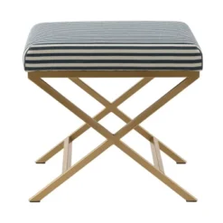 20" Square Metal X Base Ottoman - WOVENBYRD 23 20" Square Metal X Base Ottoman - WOVENBYRD -Homcom Crosley Shop GUEST 622d715e 4f4a 47a3 b501 39d443f3a275