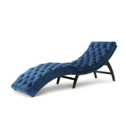 Garret Tufted Chaise Lounge - Christopher Knight Home -Homcom Crosley Shop GUEST 626798ca ed5a 49ee 9c3a 4fb090ac6bf4