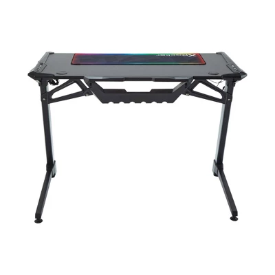 Lynx LED Gaming Desk Black - X Rocker 4 Lynx LED Gaming Desk Black - X Rocker - Image 2
