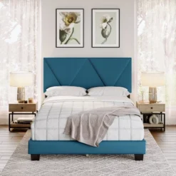 Vector Linen Upholstered Platform Bed Frame - Boyd Sleep Eco Dream -Homcom Crosley Shop GUEST 6410a381 e154 4c15 a987 0f125f5b1c4b