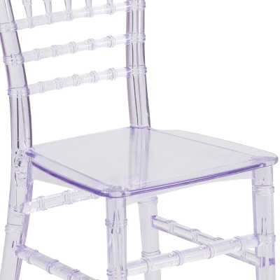 Flash Furniture Child’s Resin Party And Event Chiavari Chair For Commercial & Residential Use 7 Flash Furniture Child’s Resin Party And Event Chiavari Chair For Commercial & Residential Use - Image 5