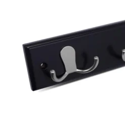 BirdRock Home Dual Hook Coat Rack - 6 Dual Hooks