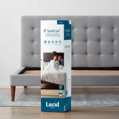 Lucid Essence 8" SureCool Gel Memory Foam Mattress With Antimicrobial Technology -Homcom Crosley Shop GUEST 67549cdf fb13 4eb2 a466 d48a821b324f