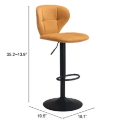 Seymour Barstools Yellow - ZM Home -Homcom Crosley Shop GUEST 678a7b96 84a6 4f8c bf59 80be8e5cb1dc