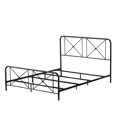 Queen Williamsburg Metal Bed Black - Hillsdale Furniture 9 Queen Williamsburg Metal Bed Black - Hillsdale Furniture - Image 7