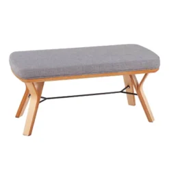 42" Folia Wood Bench - LumiSource 17 42" Folia Wood Bench - LumiSource -Homcom Crosley Shop GUEST 67b624a8 42e4 4cb1 94e1 67482b472a01
