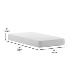 Emma And Oliver CertiPUR-US Certified Memory Foam Mattress Infused With Charcoal & Green Tea Cooling Gel -Homcom Crosley Shop GUEST 67e8c95c f191 473b b4f6 f1df5f5c9fb9