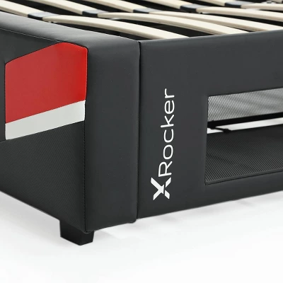 Orion ESports Gaming Bed Frame With TV Mount For TVs Up To 32" Black/Red - X Rocker 12 Orion ESports Gaming Bed Frame With TV Mount For TVs Up To 32" Black/Red - X Rocker - Image 10