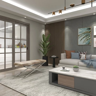 Contemporary Stainless Steel Cowhide X-Bench Beige - Olivia & May 11 Contemporary Stainless Steel Cowhide X-Bench Beige - Olivia & May - Image 9