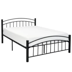 Costway TwinFullQueenKing Size 10'' Foam Mattress Jacquard Medium Firm Bed-in-a-Box Bed Room W/Removable Cover -Homcom Crosley Shop GUEST 683bc602 dc11 48e1 a270 4b543dee6163