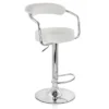 Elama 2 Piece Faux Leather Retro Adjustable Bar Stool With Chrome Handles And Base -Homcom Crosley Shop GUEST 68a7c040 1443 463d 8118 12a703cfca18