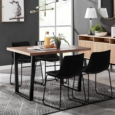 Dreama Retro Side Chair Dining Chair With Metal Legs For Kitchen, Living, Dining Room, Set Of 2,The Pop Home 6 Dreama Retro Side Chair Dining Chair With Metal Legs For Kitchen, Living, Dining Room, Set Of 2,The Pop Home - Image 4