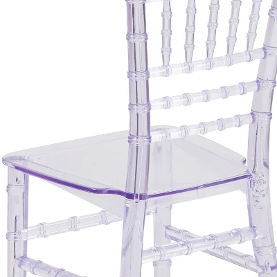 Flash Furniture Child’s Resin Party And Event Chiavari Chair For Commercial & Residential Use 6 Flash Furniture Child’s Resin Party And Event Chiavari Chair For Commercial & Residential Use - Image 4