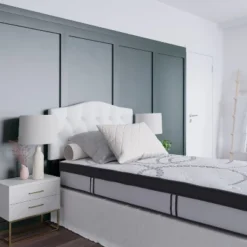 Emma And Oliver 10 Inch Pocket Spring Mattress - Premium Mattress -Homcom Crosley Shop GUEST 6d6ad43d a8b8 4e8d 9983 2746f7fca8f2