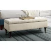 Collette Tufted Bench With Storage Butter Cream - Adore Decor -Homcom Crosley Shop GUEST 6d98f82f 8cb4 42c5 b754 f585ade10979