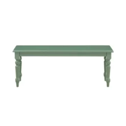Carolina Wood Dining Bench Equestrian Green - Boraam