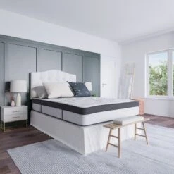 Emma And Oliver 12 Inch Foam And Pocket Spring Mattress, Mattress In A Box