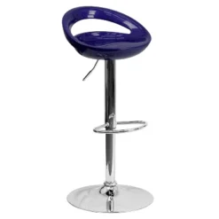 Flash Furniture Contemporary Plastic Adjustable Height Barstool With Rounded Cutout Back And Chrome Base 29 Flash Furniture Contemporary Plastic Adjustable Height Barstool With Rounded Cutout Back And Chrome Base -Homcom Crosley Shop GUEST 6f63ef9e 3889 4b0b 8f78 7ddc62f5ce83