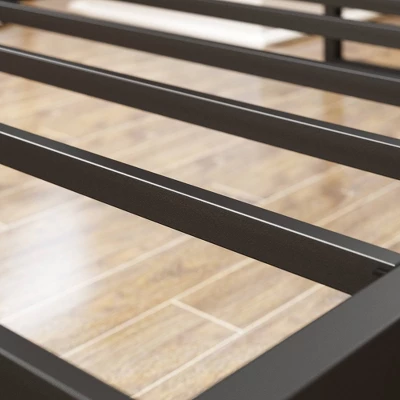 Twin Lorelai 12" Metal Platform Bed Frame Black - Zinus 5 Twin Lorelai 12" Metal Platform Bed Frame Black - Zinus - Image 3