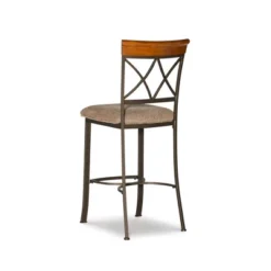 29" Carter Barstool Tan/Cherry - Powell Company -Homcom Crosley Shop GUEST 6fafd83b 7e7b 4d1e 8d0a 11cc35b2e814