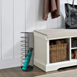 Mind Reader Wire Basket Umbrella Stand [5.5 X 5.5 X 15.9 Inches] -Homcom Crosley Shop GUEST 6fcde16f 1887 46db 8760 f5030d9fbf3a