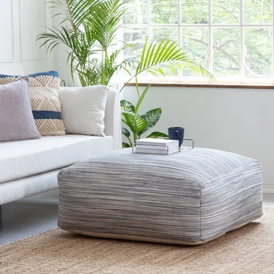 Montanita Gray Ottoman Gray/Ivory - Anji Mountain 7 Montanita Gray Ottoman Gray/Ivory - Anji Mountain - Image 5