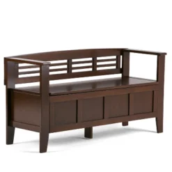 48" Chandler Solid Wood Entryway Storage Bench - Wyndenhall 25 48" Chandler Solid Wood Entryway Storage Bench - Wyndenhall -Homcom Crosley Shop GUEST 7106553b 8da1 42f9 a17e 88074f003f07