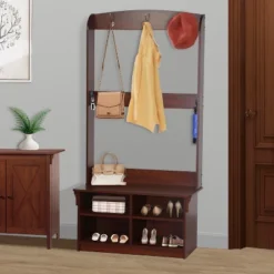 Saint Birch Hawksbury Hall Tree & Shoe Bench -Homcom Crosley Shop GUEST 7154cccf 685e 41db 833b 5c2970ba7fc9